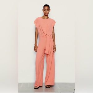 ZARA Flowy Knotted Jumpsuit